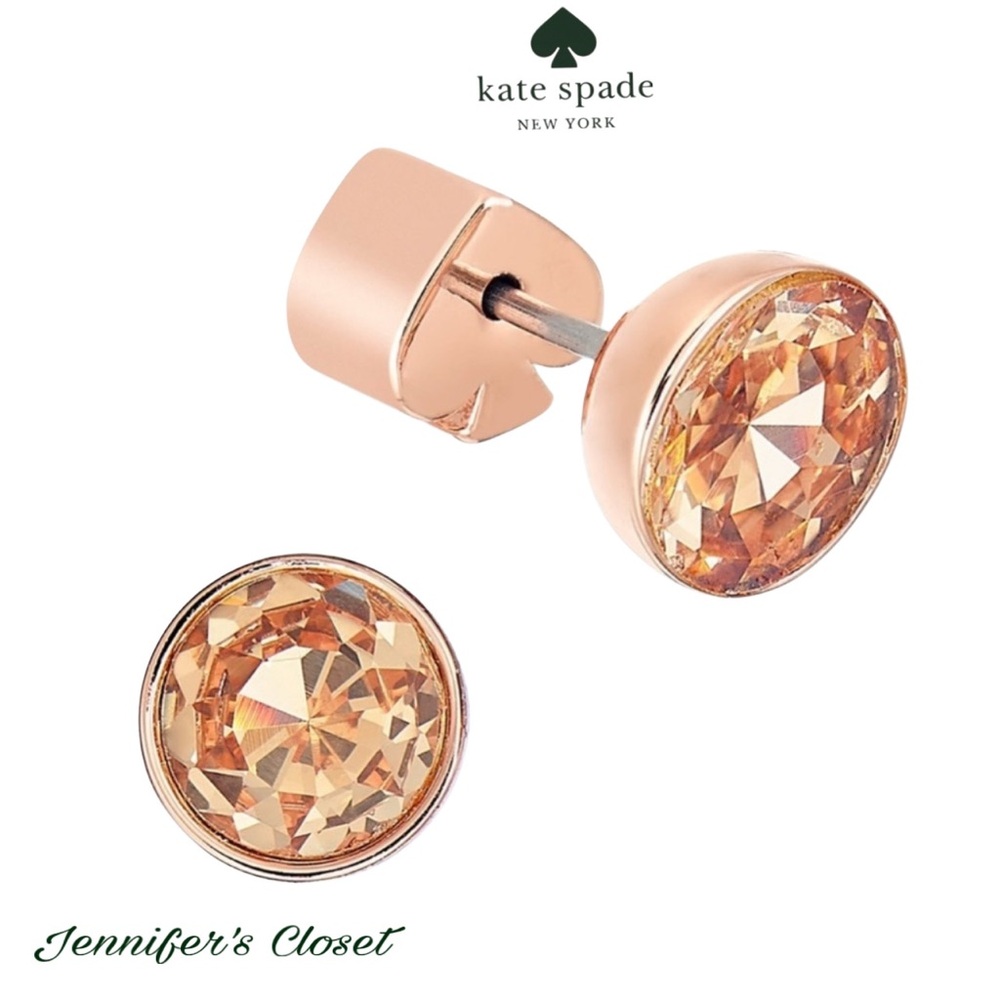 Kate Spade Crystal Stud Earrings / NWT